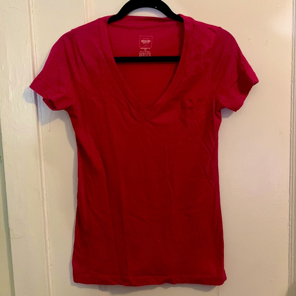 Medium Mossimo Supply Co. Boyfriend Tee in Medium. Pink